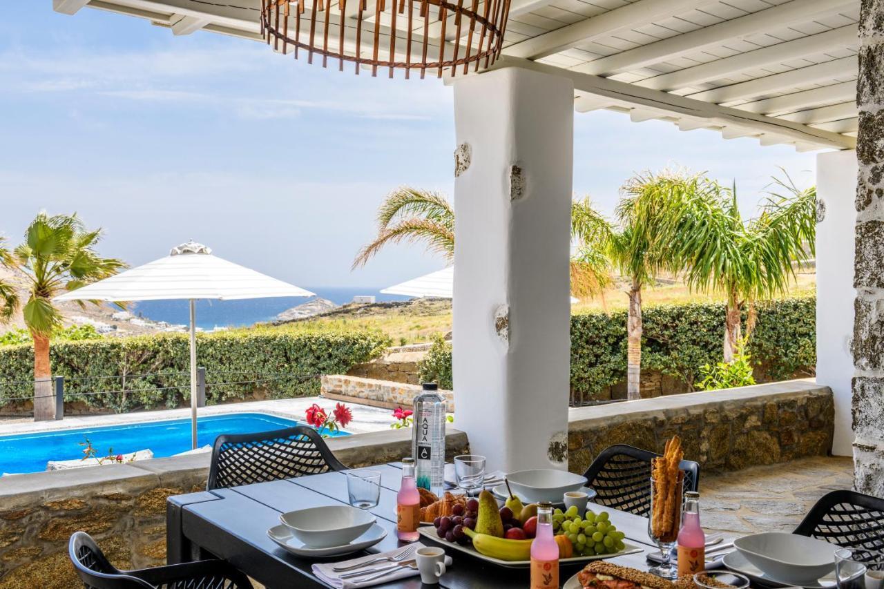 Aurora Mykonos Villas Kalafatis Exterior foto