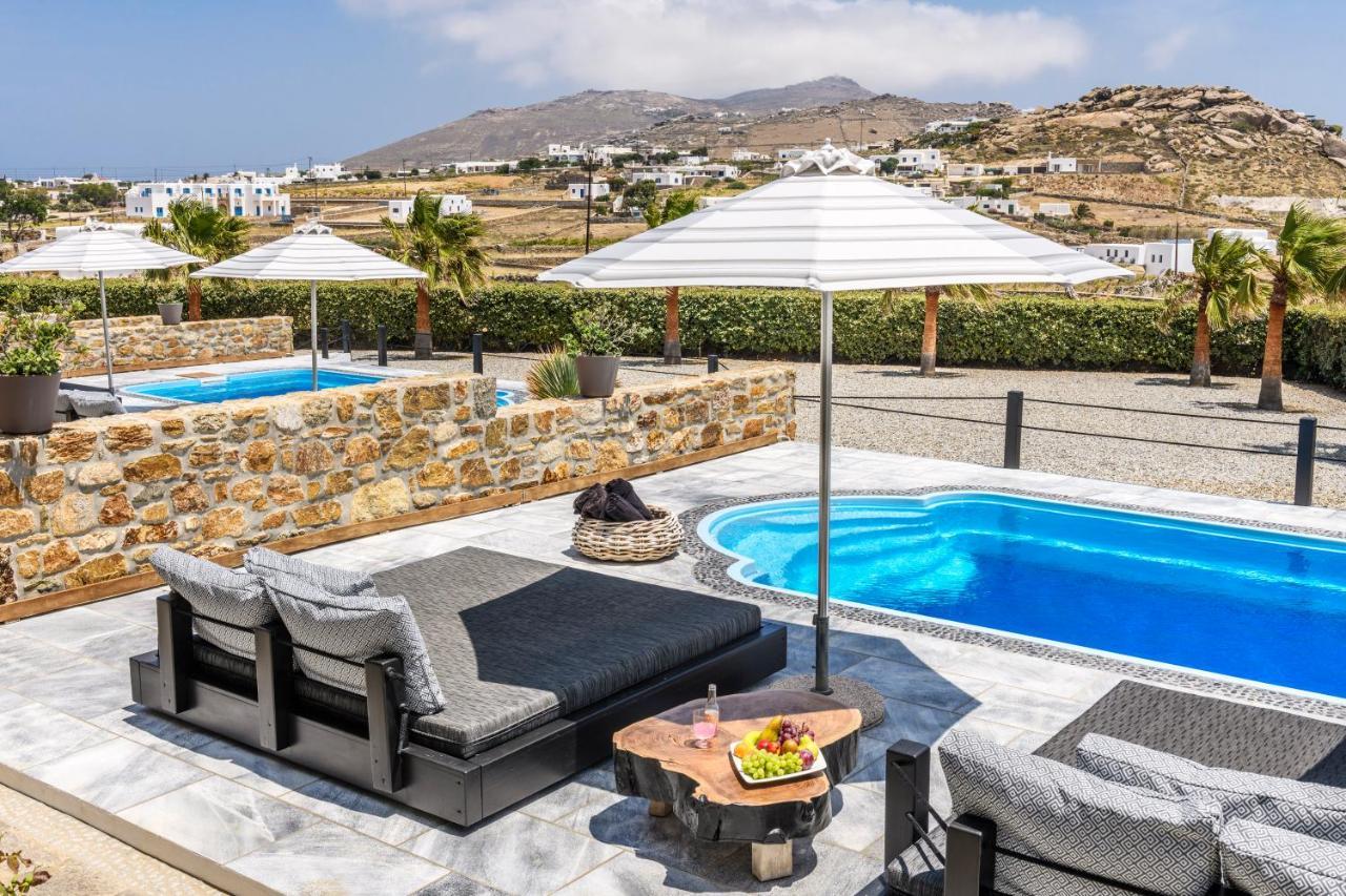 Aurora Mykonos Villas Kalafatis Exterior foto