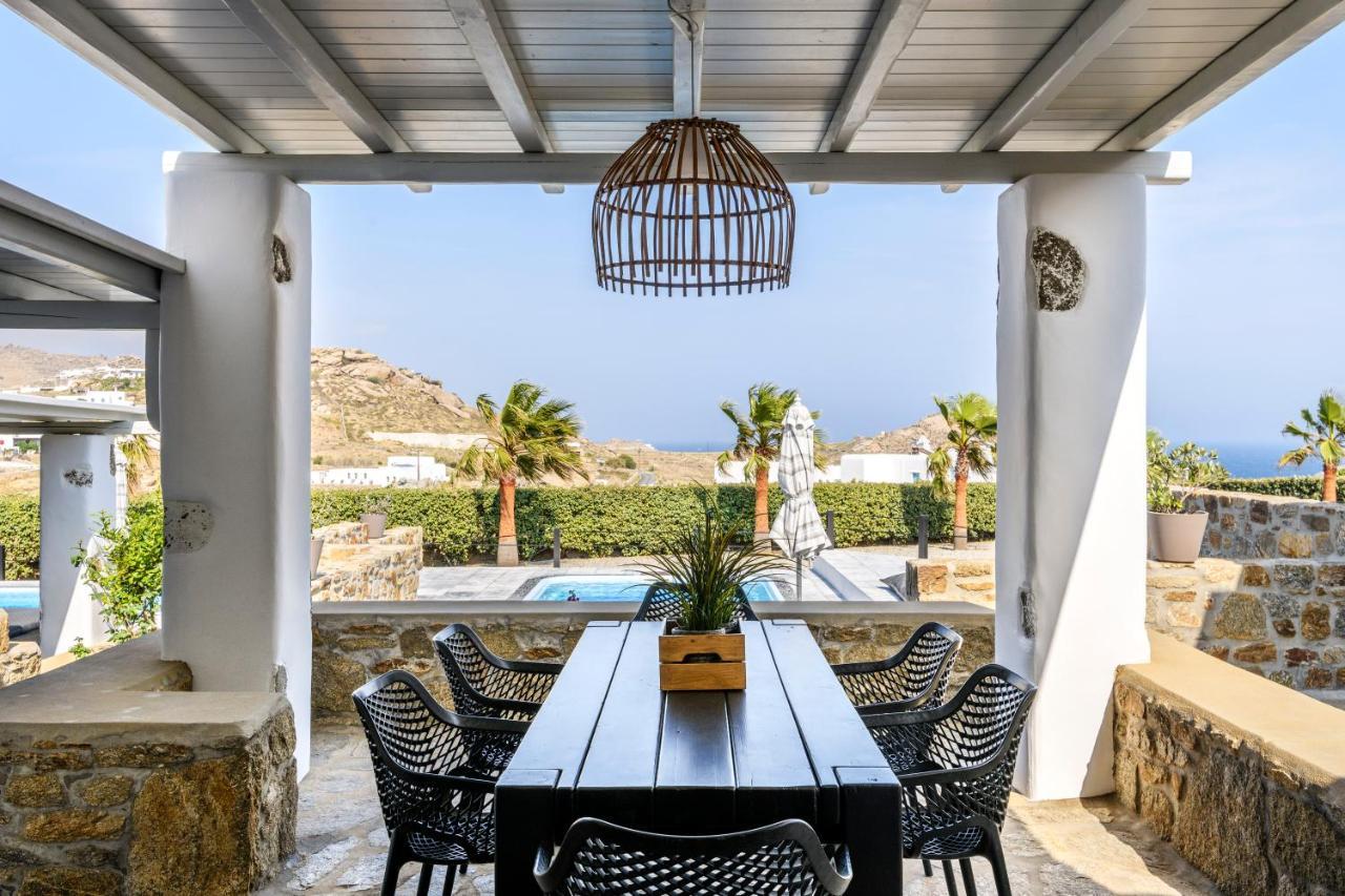Aurora Mykonos Villas Kalafatis Exterior foto