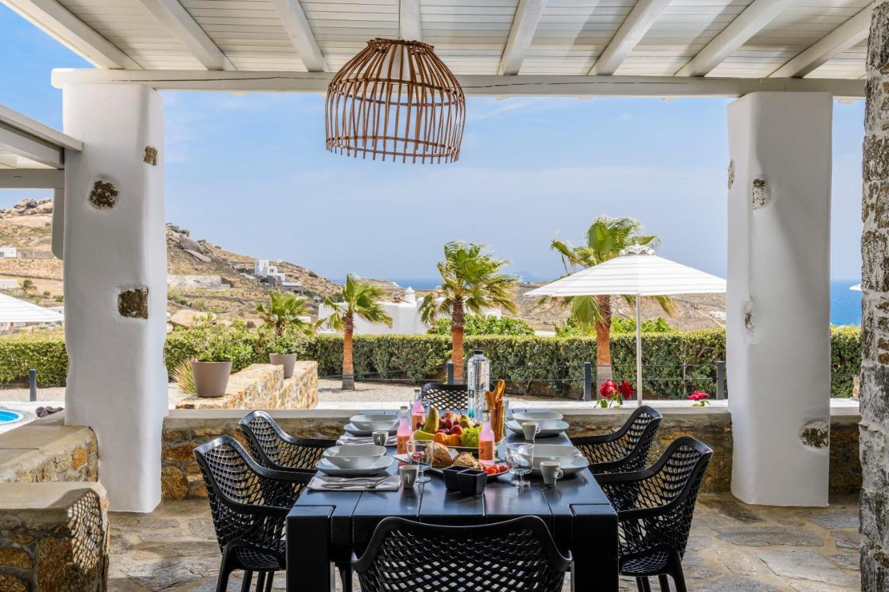 Aurora Mykonos Villas Kalafatis Exterior foto